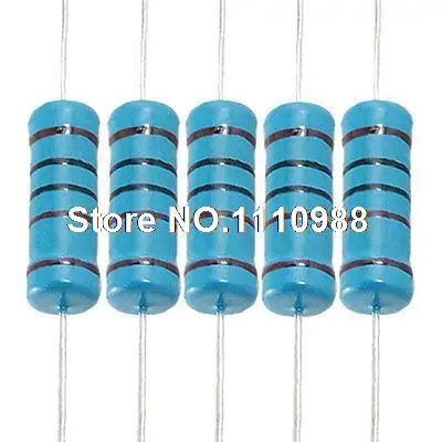 

100 x 1K Ohm 3W 1% Five Color Bands Metal Film Resistors