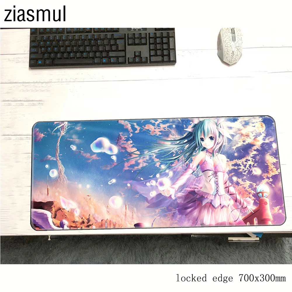 Игровой коврик для мыши 700x300x2 мм игровой компьютерный стол геймеров мультяшный |