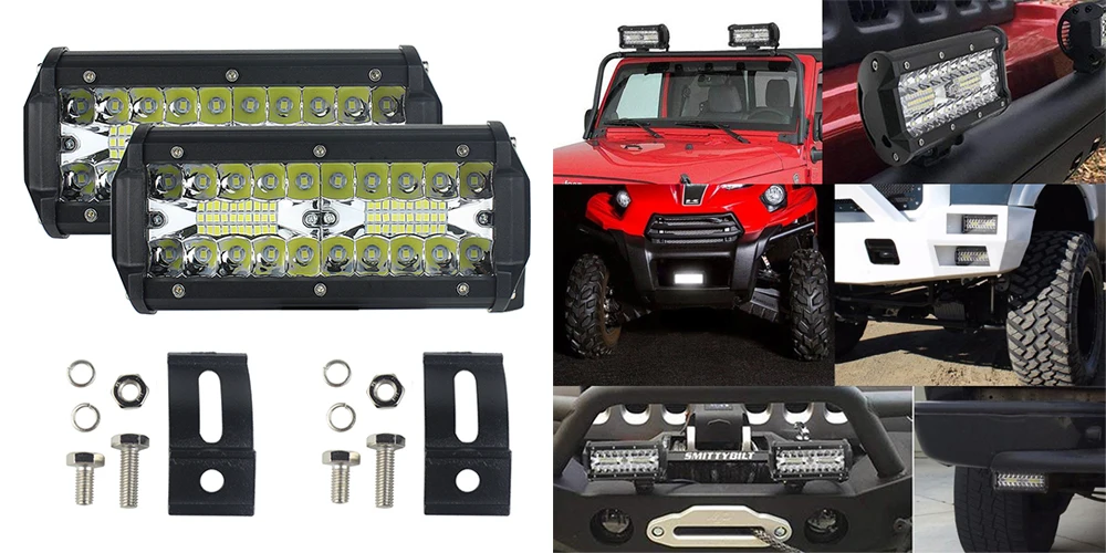 Ledbar 36 Вт " Led бар автомобильные аксессуары рабочий свет внедорожный мотоцикл фары дальнего света для грузовика авто аксессуары 4X4 внедорожный 24 в 12 В