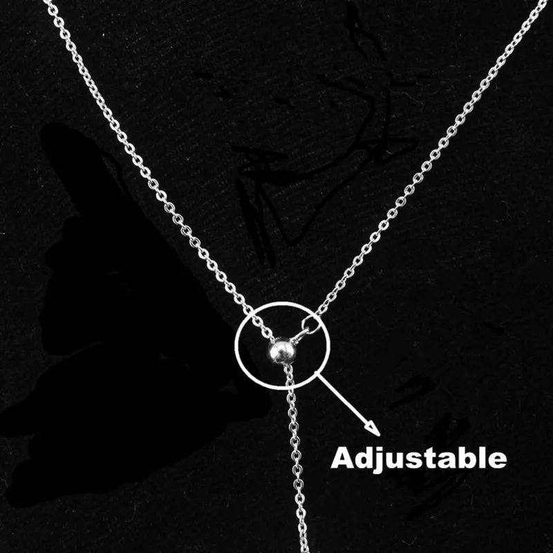 Женский минималистичный кулон NK623 колье с имитацией жемчуга массивное ожерелье