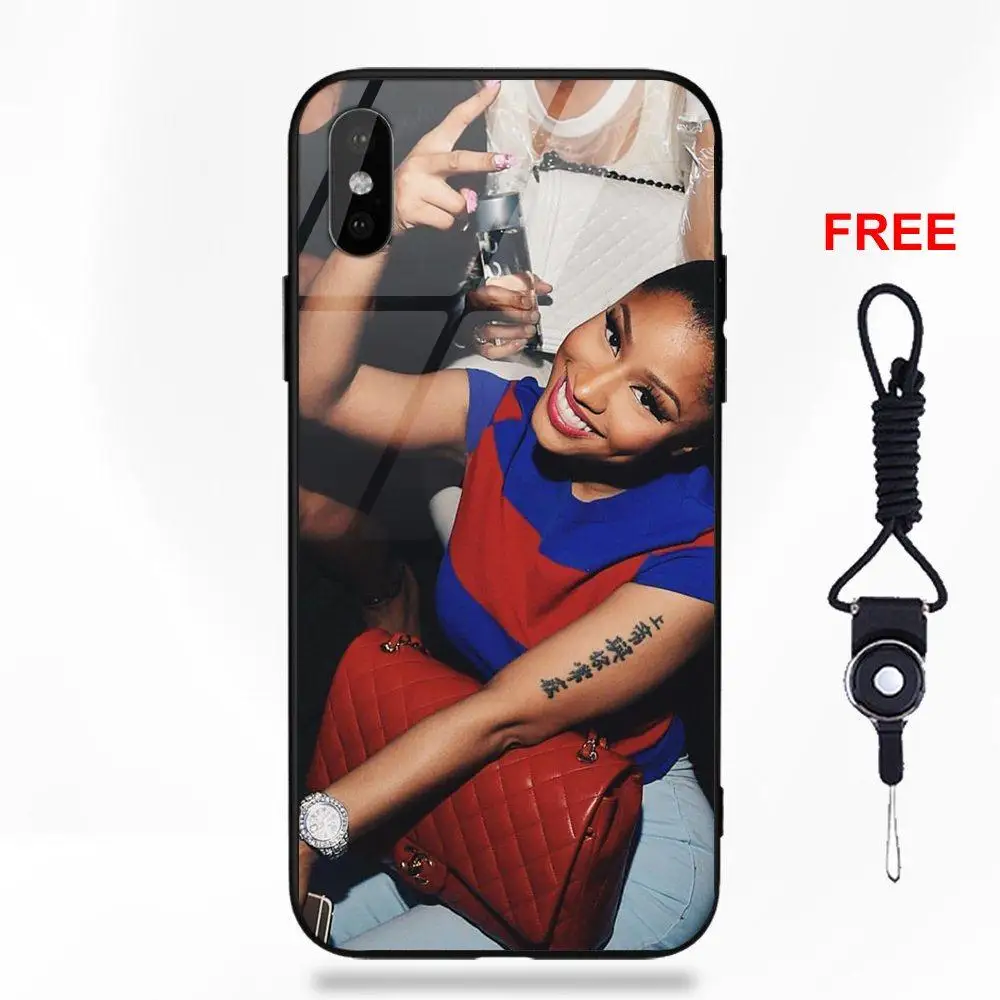 Vvcqod Nicki Minaj хип хоп для Apple iPhone 5 5C 5S SE 6 S 7 8 Plus X XS Max XR Мягкие TPU оправа закаленное