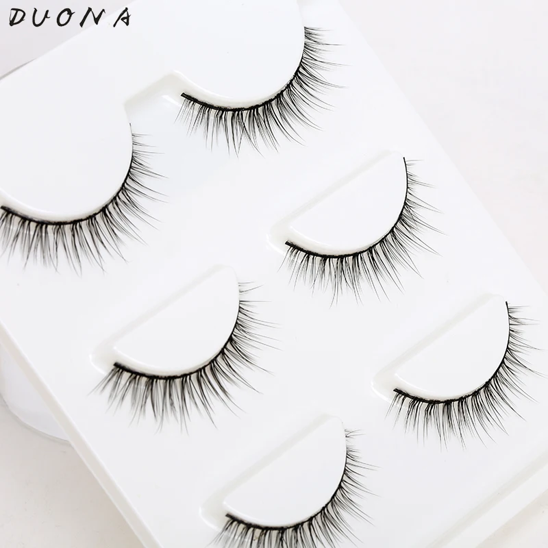 3 Пара В Упаковке Оптовой женские Ресницы Расширение Естественно Ресниц Бренд