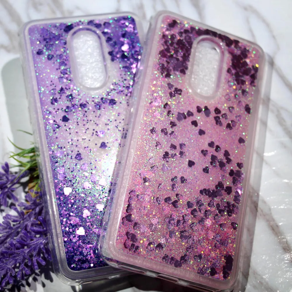 Hbinbin For Xiaomi Redmi 5 Plus Case Liquid Glitter Phone Back 5A 4A 4X Note Cover Soft TPU Silicone |