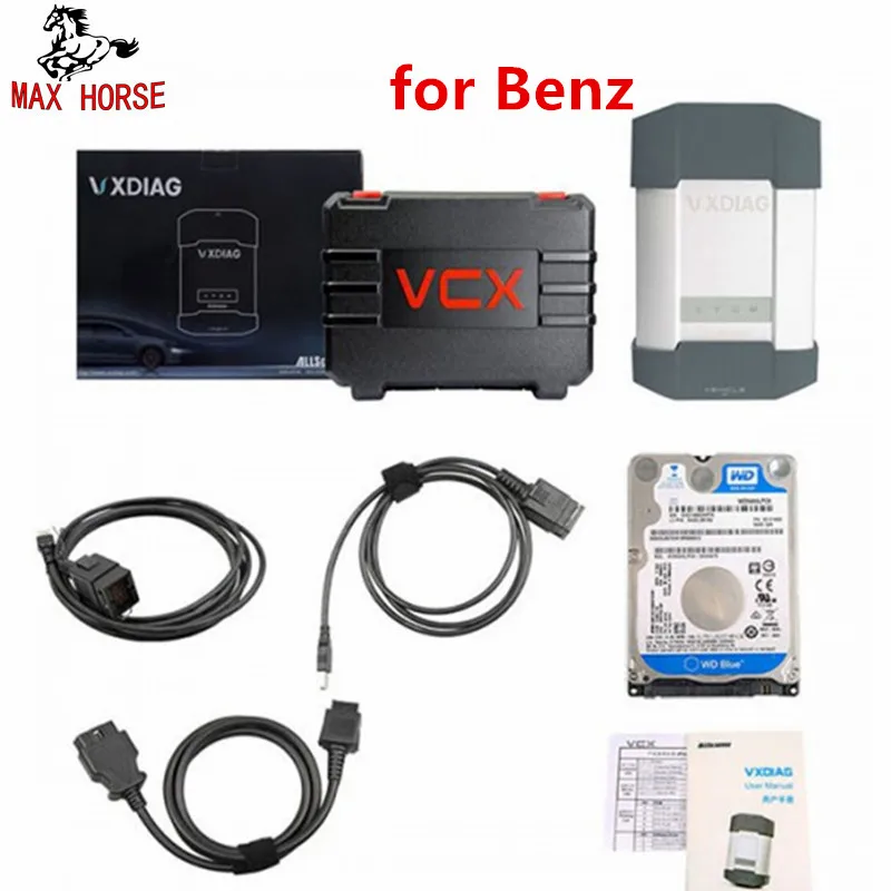 Новый VXDIAG мультидиагностический инструмент для Benz без HDD|Программаторы с