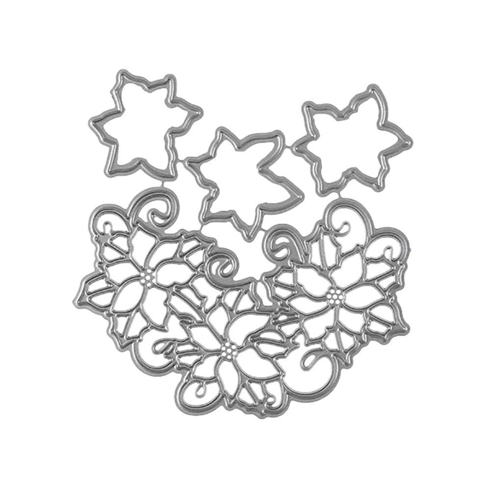 Цветок металла резки Скрапбукинг DIY тиснение книга фотоальбом для изготовления