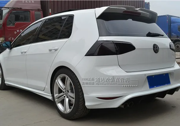 Спойлер для Volkswagen Golf 7 MK7 заднее окно спойлер на крышу материал АБС клейкий