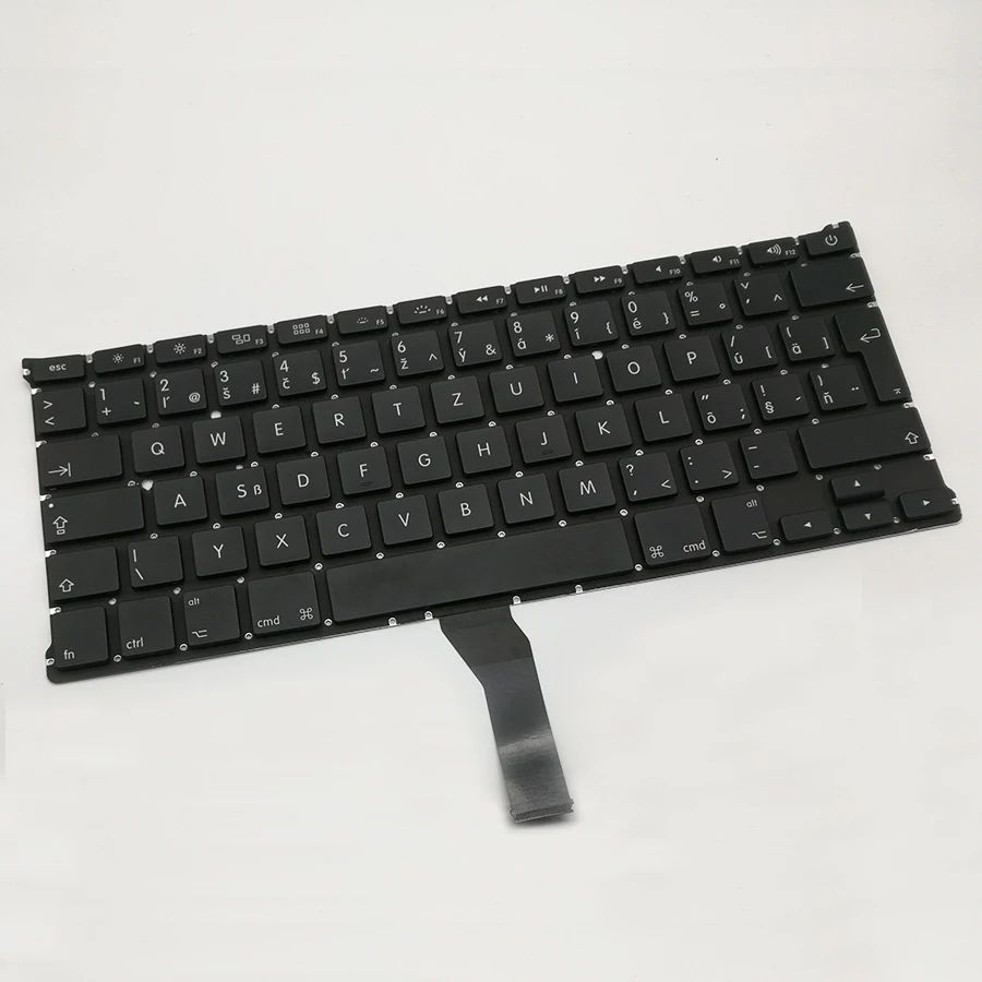 Новая Чешская клавиатура CZ для Macbook Air 13 &quotA1369 2011 A1466 2012 2013 2014 2015 2017 Бесплатный винт