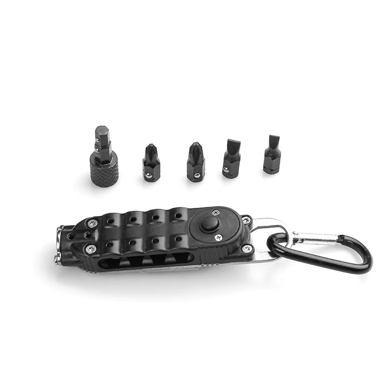 

Edc Multi Tool Screwdriver Word Phillips Multifunction Bottle Opener LED Light Hanging Key Pocket