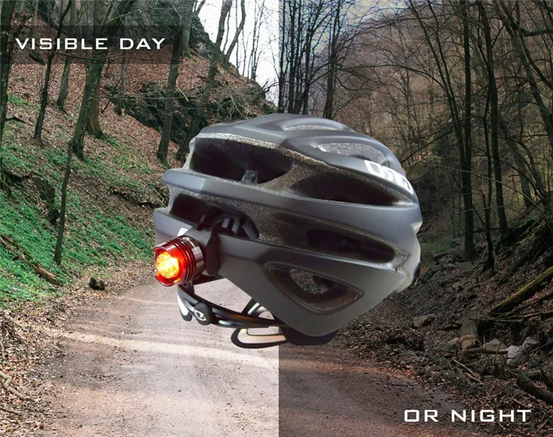 2 шт. велосипедный красный светодиодный задний светильник 3 режима