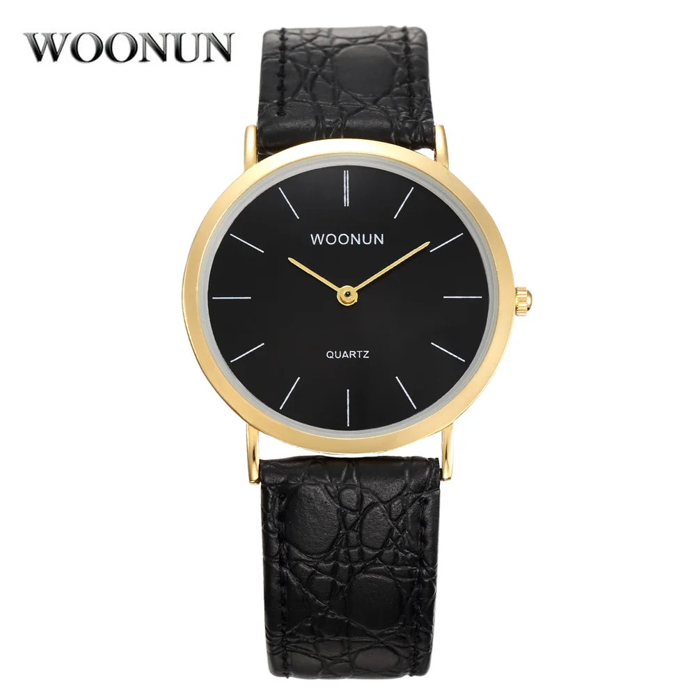 Часы мужские ультратонкие золотистые водонепроницаемые ударопрочные | Наручные