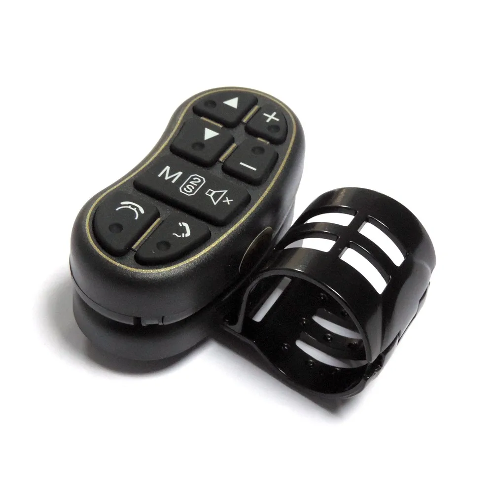 Car steering wheel button remote control lights car navigation DVD / 2 din android Bluetooth wireless Universal | Автомобили и