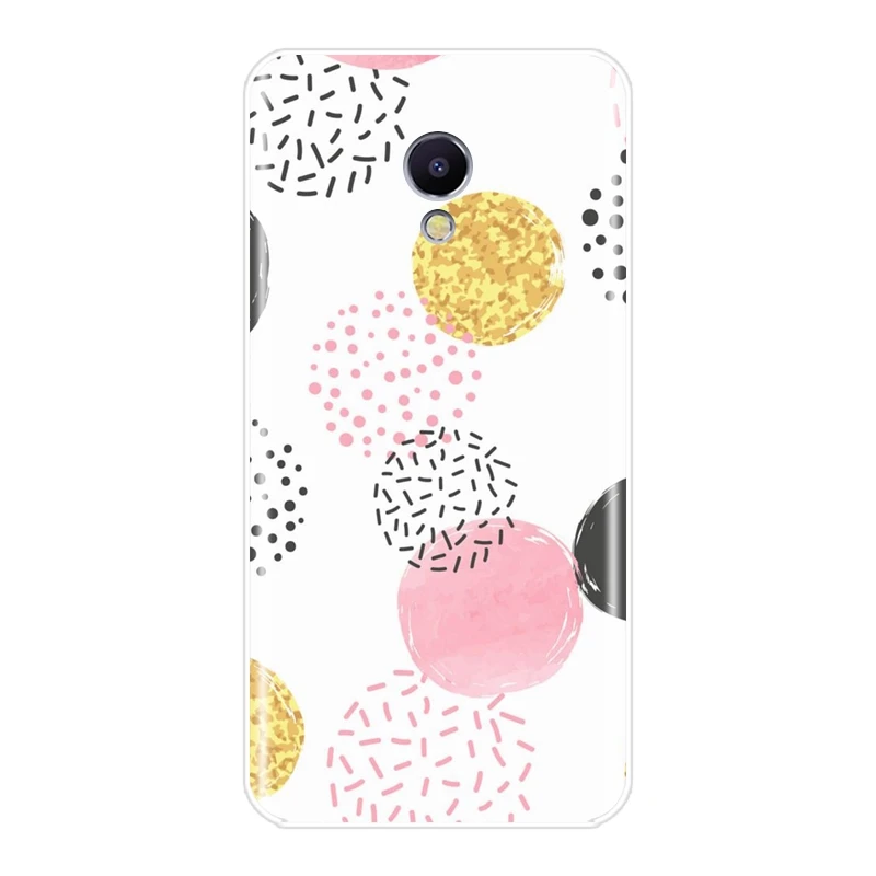 Мягкий чехол из ТПУ для Meizu M6 M6S M6T M5 M5C M5S M3 M3S M2 силиконовый накладка с рисунком