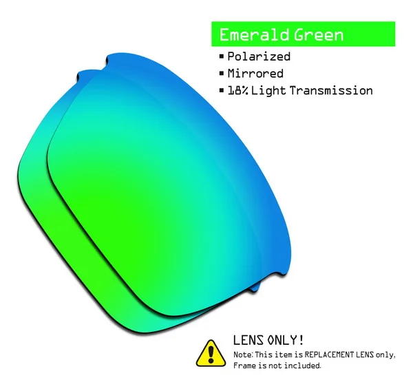 Green-ShieldCoat SmartVLT поляризованные Сменные линзы для солнцезащитных очков Oakley Thinlink-несколько вариантов - Цвет линз: Green-ShieldCoat