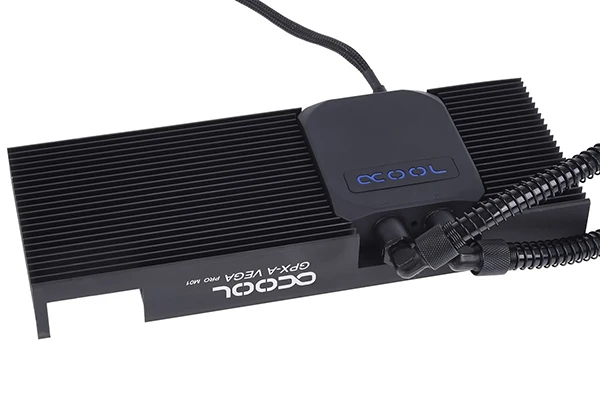 Alphacool видеокарта интегрированный радиатор с водяным охлаждением gpu кулер совместимый SLI-Nipper RX VEGA black armor