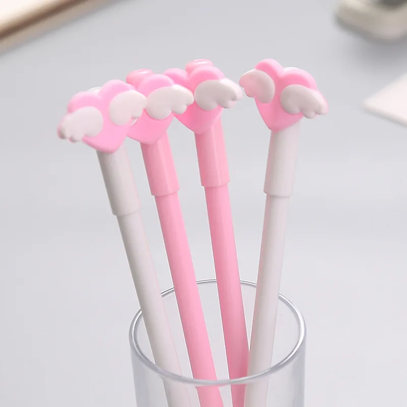 40 шт. милые свежие любящие крылья черные нейтральные канцелярские