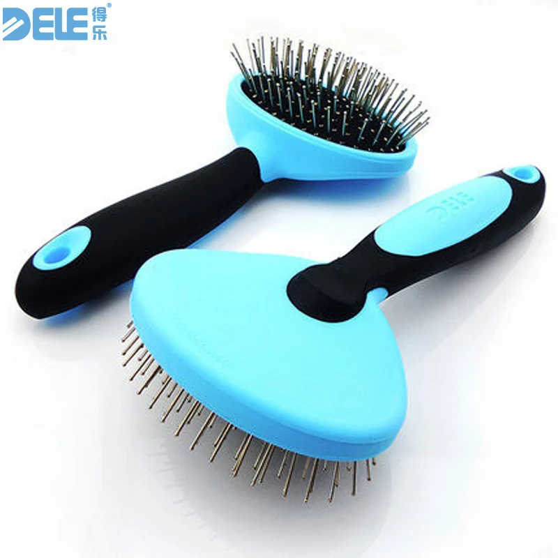 1 шт. Домашний питомец собака расческа длинная щетка для волос пластиковая ручка