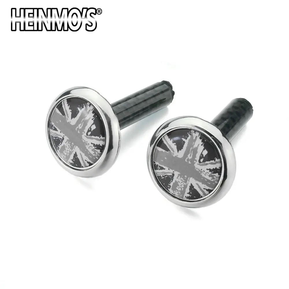 ForAllMINI Grey Jack Для MINI Countryman R60 R61 для MINI R56 F56 Автомобильный Замок для межкомнатной двери наклейка на крыло для MINI Cooper Clubman Аксессуары One S - Название цвета: ForAllMINI Grey Jack