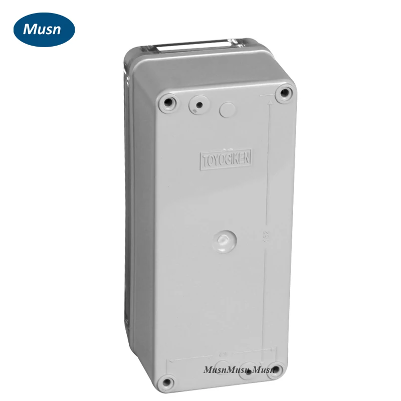 Прозрачная крышка IP67 коробка для электрораспределения пластиковая прозрачная