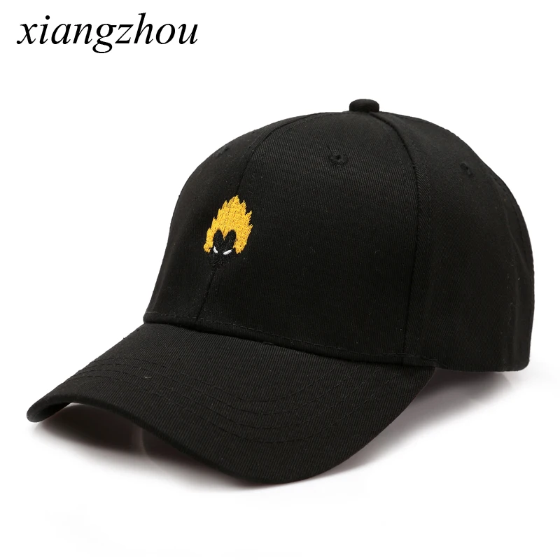 2018 Brand Dragon Ball New Cotton Dad Hat Explosion head Youth Letter Print Unisex Women Men Hats Baseball Cap Snapback | Аксессуары для
