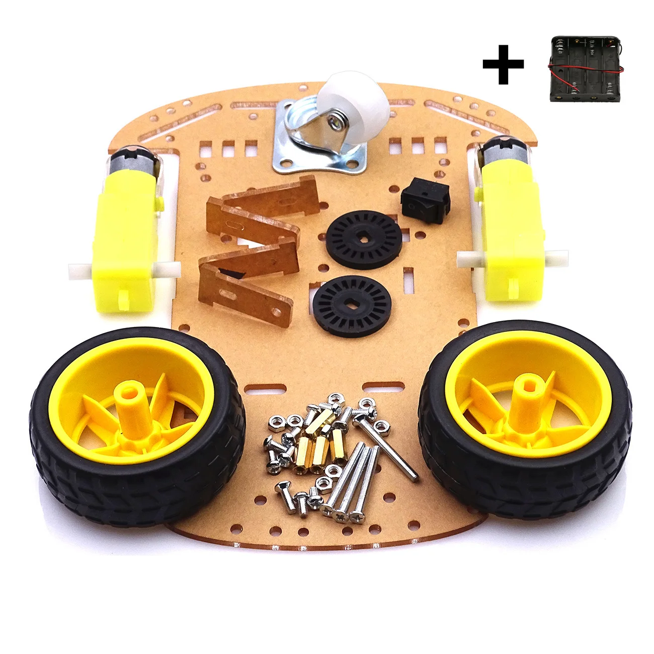 Умный робот автомобиль 2WD шасси двигателя/чехол для отслеживания автомобиля