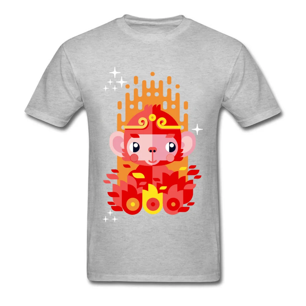 Мужские Классные черные футболки Fire Monkey King коллекция 2018 года футболка с героями