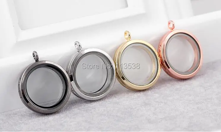 

2016 New promotion sale 30pcs/lot 30mm Round magnetic floating locket, charm locket memory Locket, alloy locket free shipping