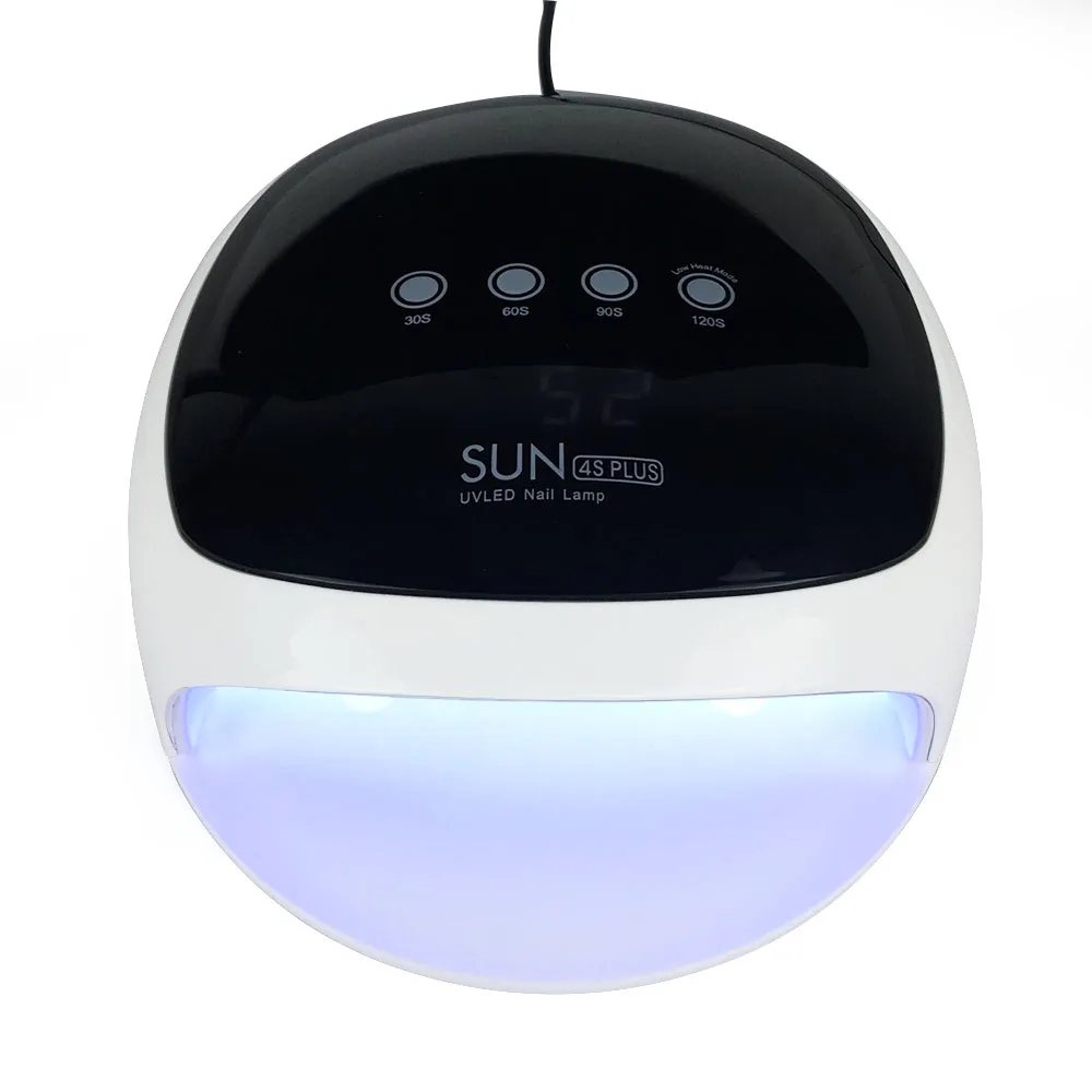 Сушилка для ногтей SUN4 Plus 52 Вт светодиодная УФ лампа двойной светильник 24