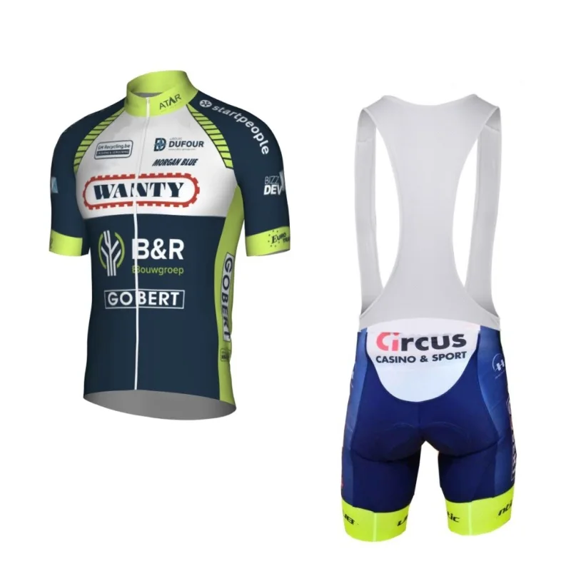 18 wanty bib Pro team wanty майки для велоспорта летние мужские велосипедный Майо дышащий MTB велосипедная одежда Ropa Ciclismo 9D гелевая подкладка - Цвет: 18 wanty bib