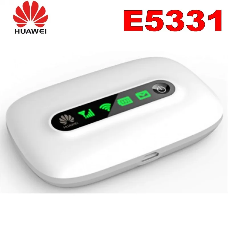 Новый Оригинальный разблокированный Wi Fi роутер HUAWEI E5331 3G MiFi Hotspot с поддержкой 21