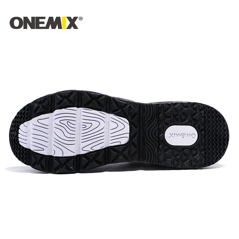 Мужская дышащая сетчатая Прочная резиновая подошва ONEMIX спортивная обувь