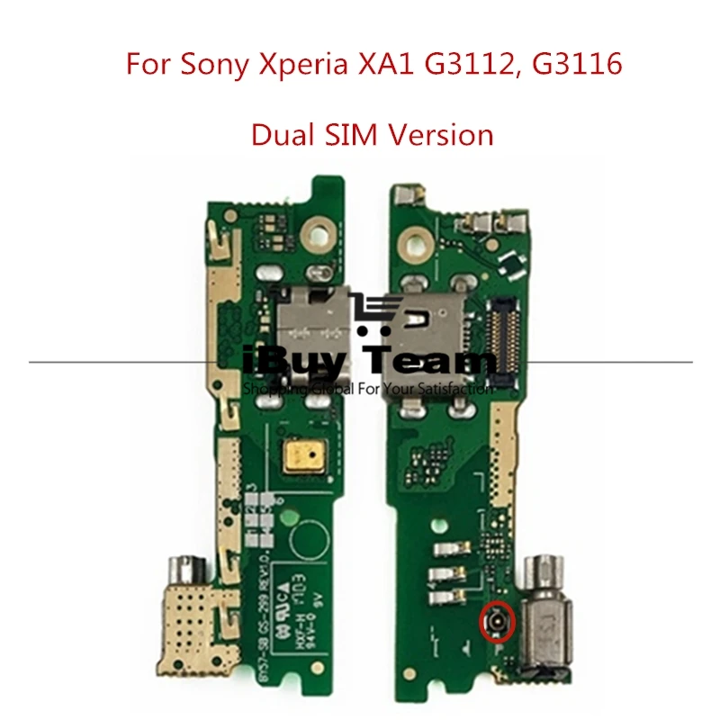 Для Sony Xperia XA1 зарядный порт USB разъем гибкий кабель зарядное устройство Модуль для