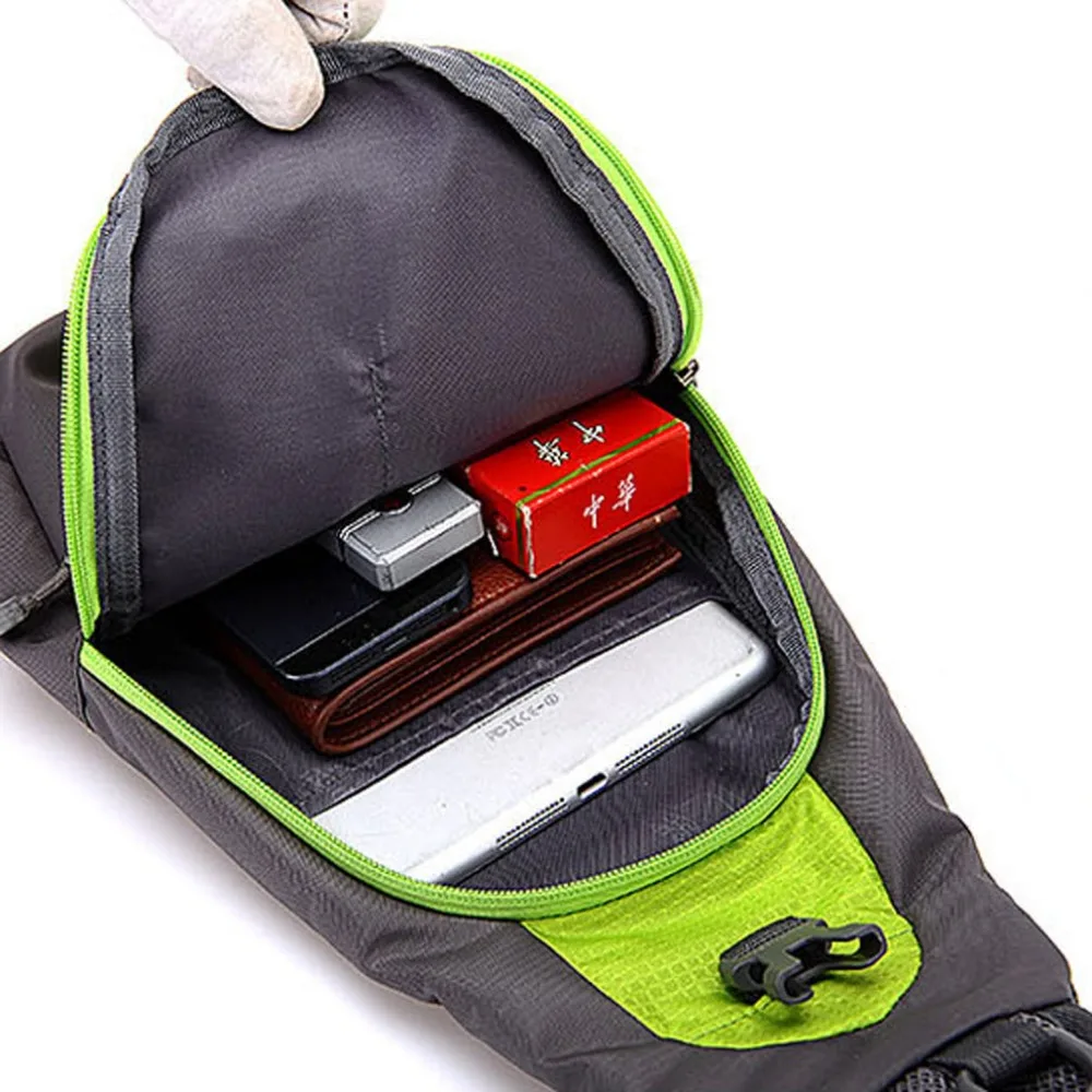 Водонепроницаемая нейлоновая нагрудная Сумка слинг унисекс дорожный мессенджер