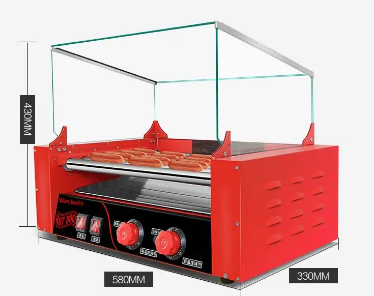 Электрическая машина для выпечки сосисок коммерческий аппарат приготовления