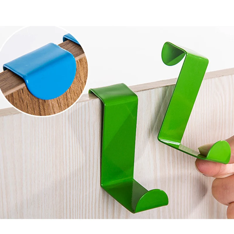 2 шт./лот конфетный цвет клей из нержавеющей стали кухонный настенный держатель