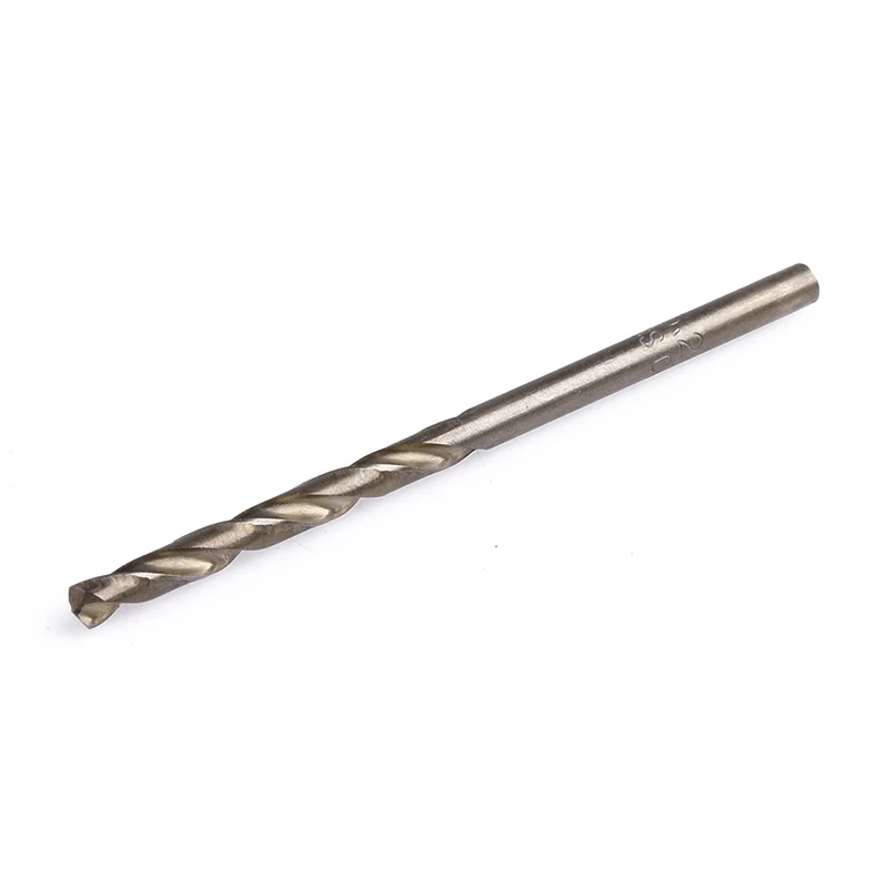 

10Pcs/Set 3.2mm M35 Triangle Shank HSS-Co Cobalt Twist Drill Spiral Drill Bit