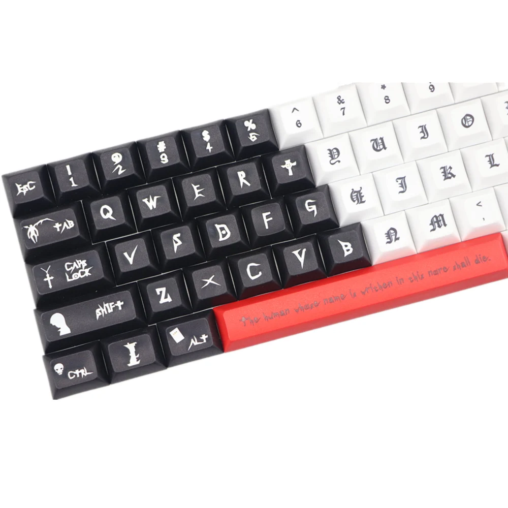 Новое поступление DSA pbt keycap dye sub keycaps 61 Ключ для cherry mx Переключатель