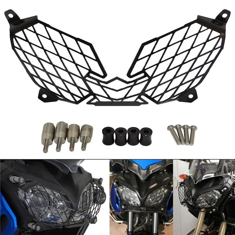Защитная крышка решетки радиатора фары для YAMAHA XT1200Z Super Tenere XTZ1200 2010 2011 2012 2013 2014 2015