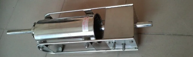 5л коммерческий горизонтальный колбасный шприц Наполнитель из нержавеющей