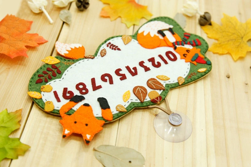 Швейная художественная войлочная лисица номер телефона Бесплатная резка ручная