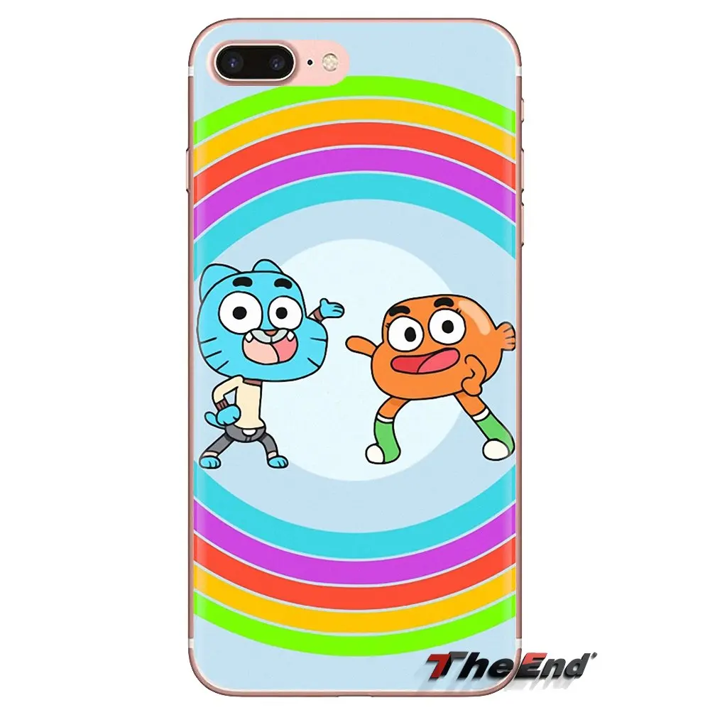 Силиконовый чехол для телефона Xiaomi Mi4 Mi5 Mi5S Mi6 Mi A1 A2 5X 6X 8 9 Lite SE Pro Max Mix 2 3 2S Amazing World Gumball