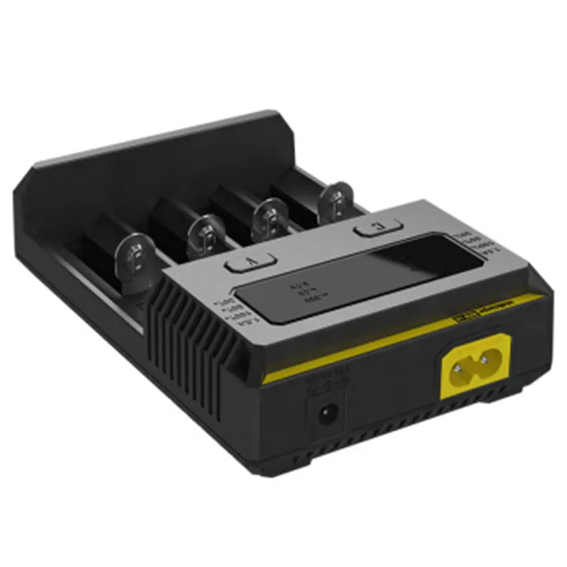 Original Nitecore New I4 Battery Charger 18650 14500 16340 26650 LCD Li-ion Fast 12V Charing for A AA AAA Batteries | Электроника