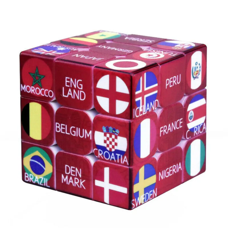 Скорость 3x3x3 2018 российский мир чашка волшебный куб твист головоломка креативная