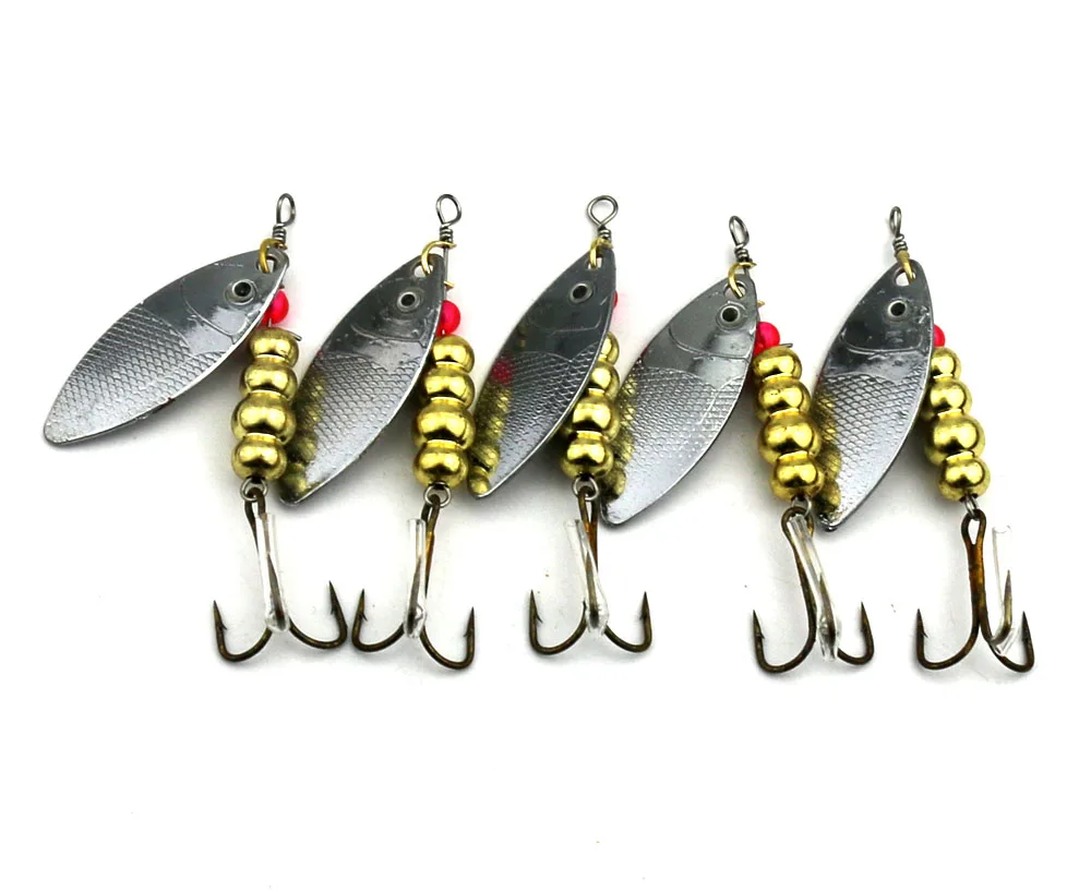 7 см 11 г хит продаж Спиннер приманка с шумом блестки ложная медная рыболовная