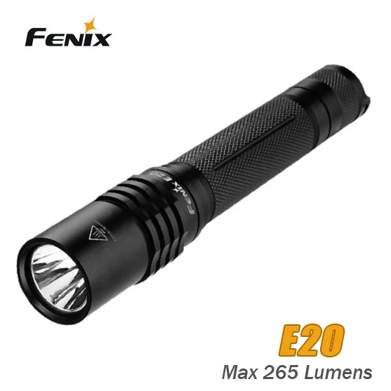 Новый Fenix E20 2015 Cree XP E2 265 люмен светодиодный фонарь|Фонарики и осветительные