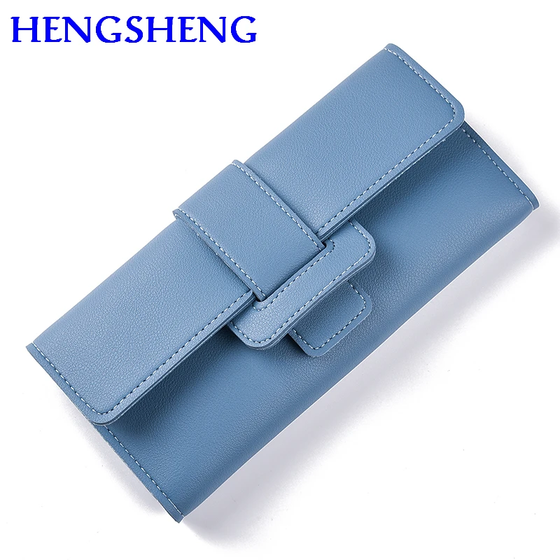 Бесплатная доставка hengsheng модные розовые женские бумажник с качеством кожаный
