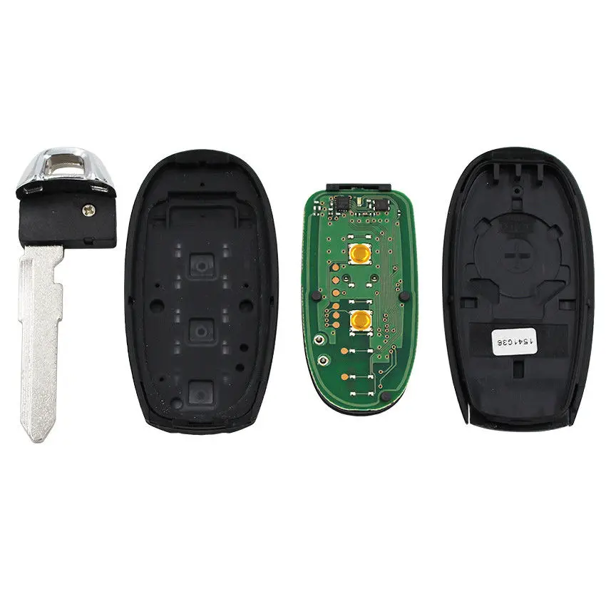 KEYECU OEM 2 кнопки дистанционного смарт ключ 315 МГц/433 МГц с ID47Chip для Suzuki SX4 2014 2018 крест