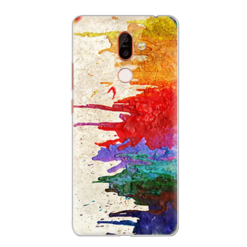 ciciber Phone Case for Nokia 9 PureView 1 2 3 5 6 7 8 Sirocco Soft TPU Back Cover 2.1 3.1 5.1 6.1 7.1 8.1 Plus Marble |