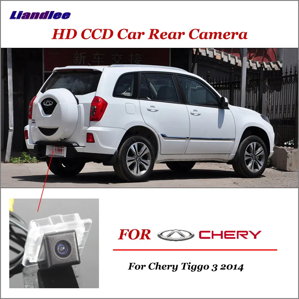 Автомобильная камера заднего вида Liandlee для Chery Tiggo 3 2014 / HD CCD вида|Камеры авто| |