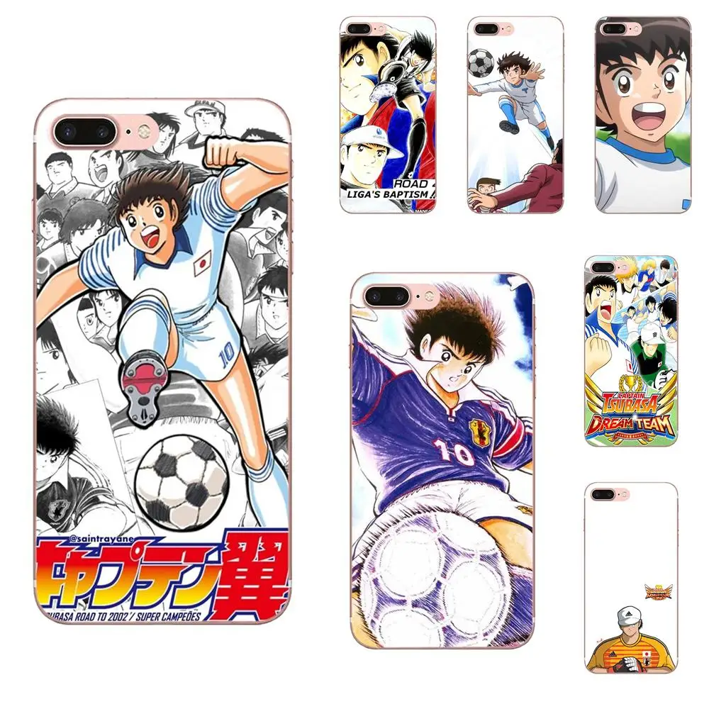 Капитан Tsubasa Ozora Genzo футбол для HTC 530 626 628 630 816 820 One A9 M7 M8 M9 M10 E9 U11 Moto G G2 G3 G4 G5 G6