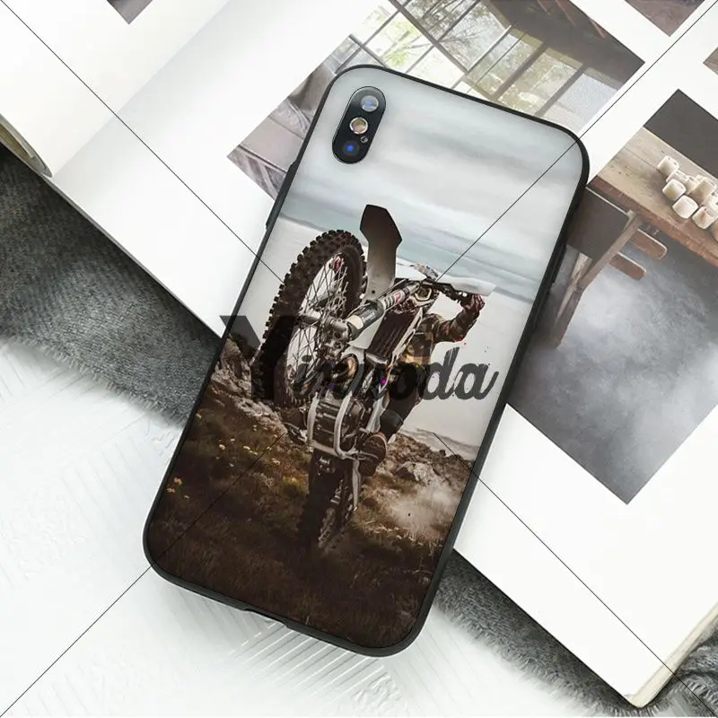 Yinuoda мотоциклетный чехол для телефона высокого качества iPhone X XS MAX 6 6s 7 7plus 8 8Plus 5 5S SE